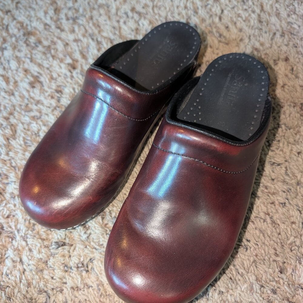 Sanita Sonja Cabrio Clog - Color Bordeaux - Size 40